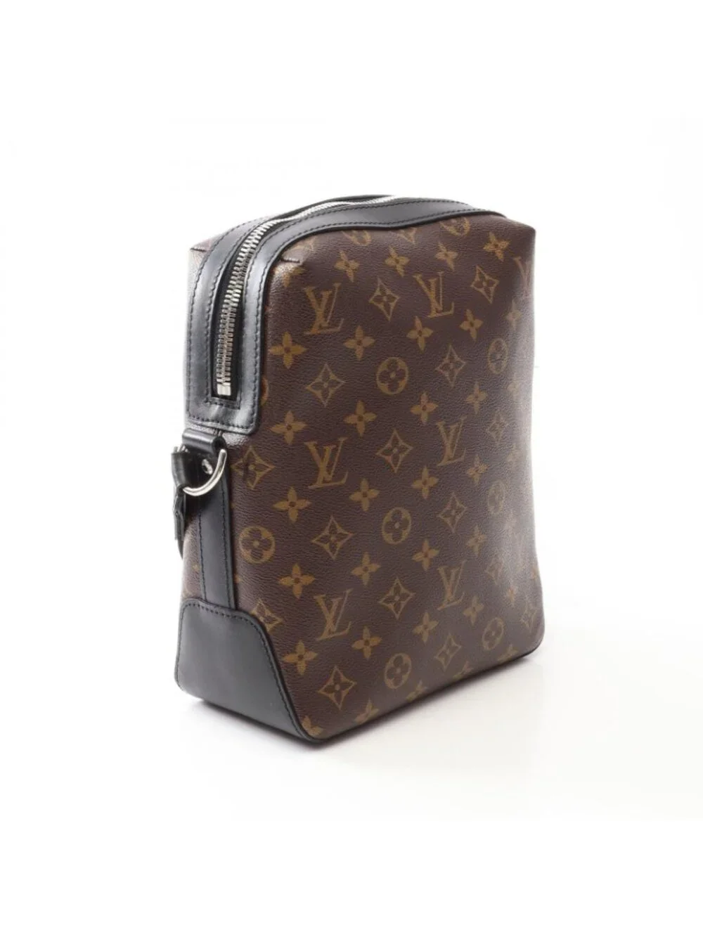Louis Vuitton Shoulder Bag Torres PM Monogram Macassar Canvas Leather